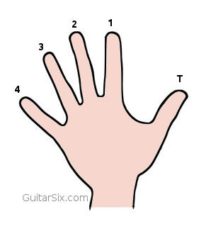 guitar fingers