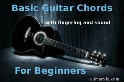 basic guitar chords for beginners with fingering