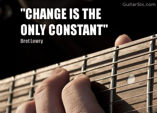 Change is the only constant