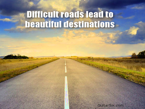 Difficult roads