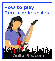 learn how to play pentatonic scales for guitar