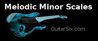 Melodic minor scales